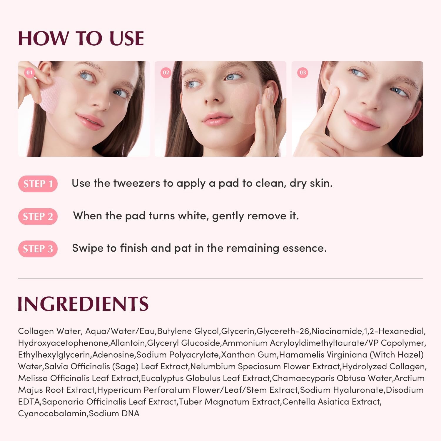 image:imageEQQUALBERRY Collagen Glow Up Gel Toner Pads Brightening Korean Jelly Pad with Deep Absorption Collagen Hydrating amp GlowBoosting Formula 473 FLOZ 140ml 60 PadsPoreTight Up