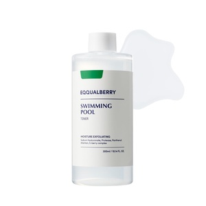 EQQUALBERRY Swimming Pool Toner – Korean Toner for Daily Exfoliating & Deep Hydration with Natural Enzyme Protease & Hyaluronic Acid, For Sensitive Skin, 10.14 Fl Oz (300ml)(10.14 Fl Oz (Pack of 1))
