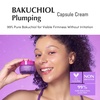 Bakuchiol Serum & Cream Duo – Serum & Capsule Cream Set for Firming, Smoothing & Hydrating | Gentle Retinol Alternative for Radiant, Resilient Skin