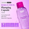 EQQUALBERRY Bakuchiol Plumping Capsule Toner – Natural Retinol Alternative Face Toner with Hyaluronic Acid – Anti-Aging, Soothing, Hydrating Korean Skincare for Sensitive Skin (150ml / 5.1 fl oz)