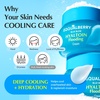 EQQUALBERRY HYALTOIN Flooding Cream | 5% Hyaluronic Acid & Ectoin, 10% Glacier Water | Quick Cooling Gel Moisturizer: Hydration, Barrier Repair & Redness Relief | Korean Skincare (1.69 fl.oz / 50ml)