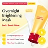 EQQUALBERRY NAD+ Peptide Boosting Night Wrapping Mask | Easy Peel Off Overnight Facial Mask for Face, Neck Lifting & Firming | Glowing Glass Skin | Korean Skin Care, 2.53 fl.oz(Brightening (Vitamin))