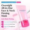EQQUALBERRY NAD+ Peptide Boosting Night Wrapping Mask | Easy Peel Off Overnight Facial Mask for Face, Neck Lifting & Firming | Glowing Glass Skin | Korean Skin Care, 2.53 fl.oz(Firming (NAD+ Peptide))