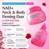 EQQUALBERRY NAD+ Peptide Boosting Serum & Cream Duo | Pink Cream for Anti-Aging, Firming & Lifting, Jawline, Neck, Décolleté | Korean Skin Care