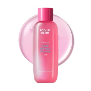 EQQUALBERRY NAD+ Peptide Boosting Toner – NAD+ 5% & 13 Peptides Anti-Aging Korean Skincare Hydrating Face Toner | Firming & Lifting Pink NAD Toner for Sagging Skin (5.07 fl.oz / 150ml)