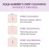 EQQUALBERRY Double Cleanser Duo for Facial Cleansing: Purple Rice Pore Cleansing Oil & Pack Cleanser – Removes Makeup, Blackheads & Impurities