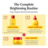 EQQUALBERRY Vitamin C Dark Spots & Brightening Trio | Vitamin Illuminating Toner, Serum & Cream for Complete Glow with Niacinamide, TXA & Ceramides | Korean Skincare Set